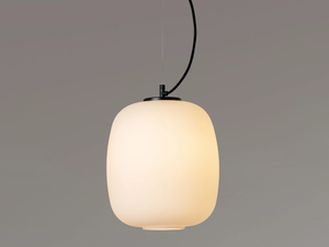 GLOBO CESTITA - LED opal glass pendant lamp _ Santa & Cole